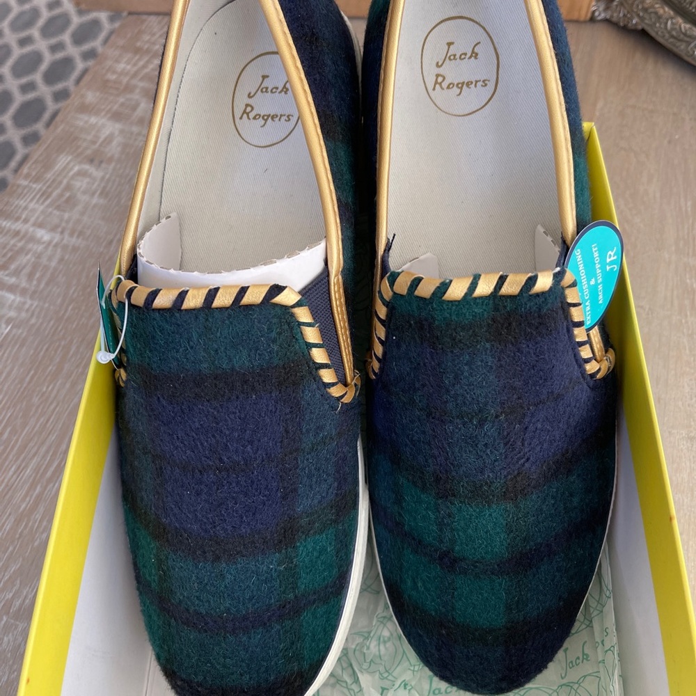 Jack Rogers Brynne SlipOn Sneakers Blue/Green